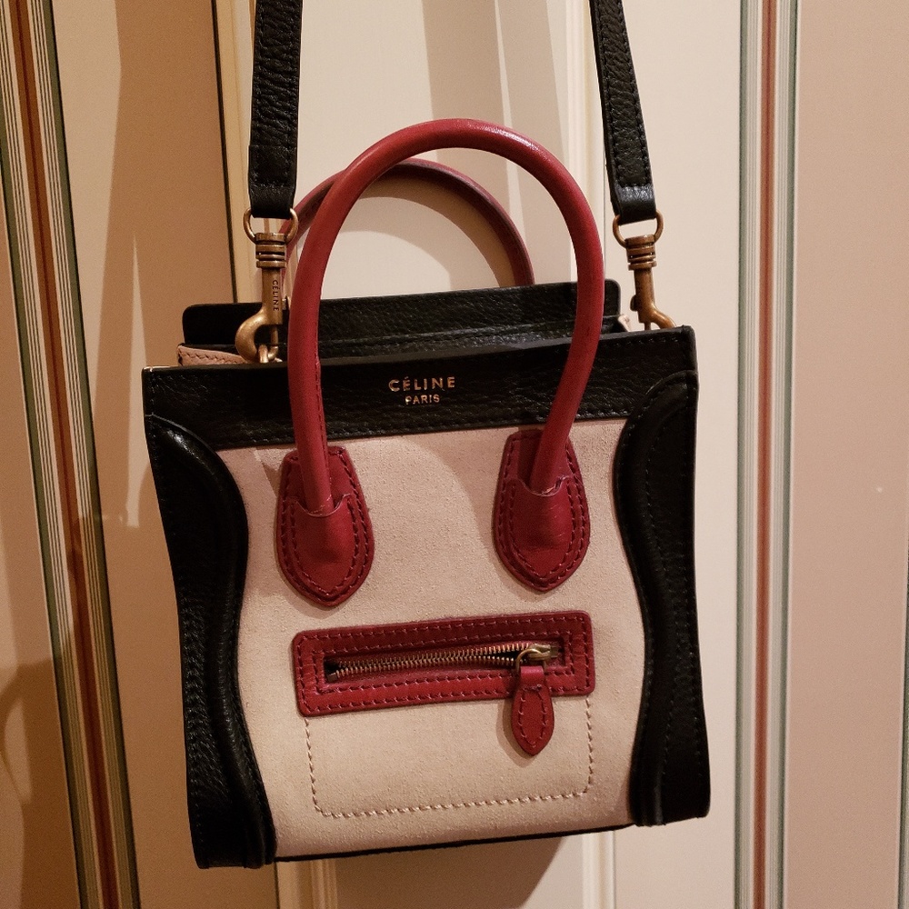 A+ CELINE Small Size Luggage Handbag